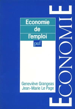 Economie de l'emploi - Geneviève Grangeas