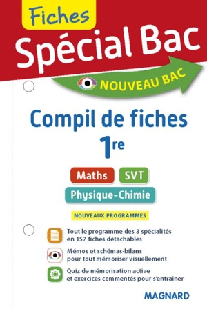 Compil de fiches 1re : nouveaux programmes, nouveau bac - Coraline Madec