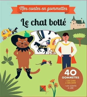 Le chat botté : mes contes en gommettes - Pimchou