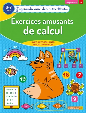 Exercices amusants de calcul : 6-7 ans, 1re primaire, CP - Zuidnederlandse uitgeverij