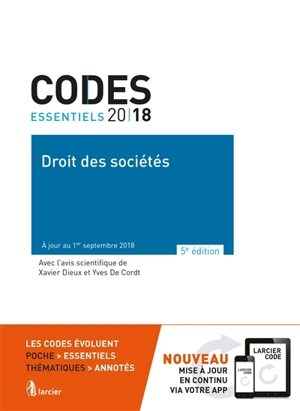 Droit des sociétés 2018