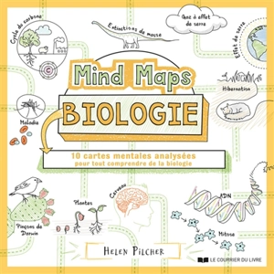 Mind maps biologie : 10 cartes mentales analysées pour tout comprendre de la biologie - Helen Pilcher
