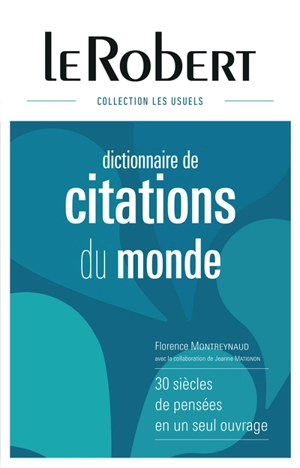 Dictionnaire de citations du monde