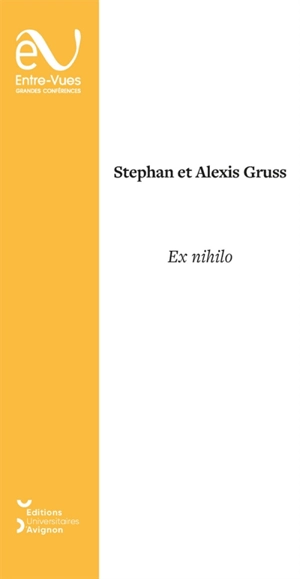 Ex nihilo - Stephan Gruss