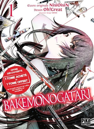 Bakemonogatari : pack tomes 1 et 2 - Ishin Nishio