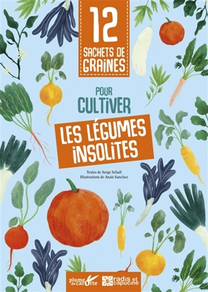 12 sachets de graines pour cultiver les légumes insolites - Serge Schall