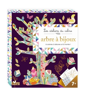 Arbre à bijoux : à colorier, à décorer et à monter ! - Cinzia Sileo