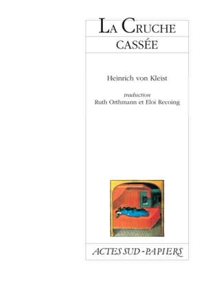 La cruche cassée - Heinrich von Kleist