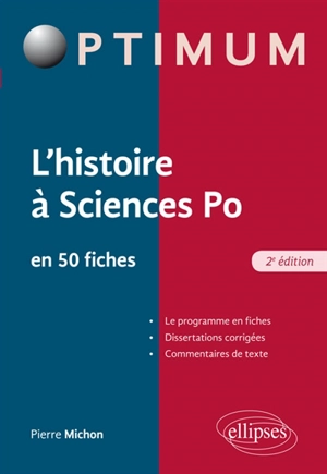 L'histoire à Sciences Po : en 50 fiches - Pierre Michon