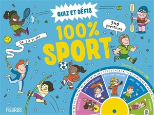 Quiz et défis 100 % sport : 540 questions : de 7 à 77 ans - Frédéric Zion