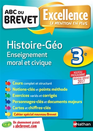 Histoire géographie, enseignement moral et civique : 3e - Sandrine Gstalter