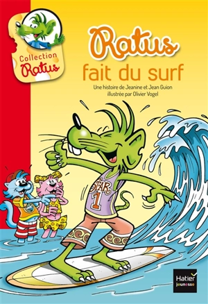 Ratus fait du surf - Jeanine Guion