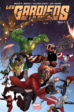 Les gardiens de la galaxie. Vol. 5. Les gardiens rencontrent les Avengers - Brian Michael Bendis
