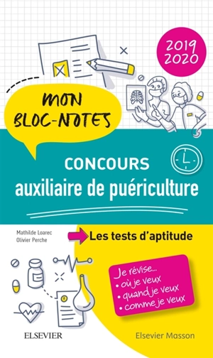 Concours auxiliaire de puériculture 2019-2020 : les tests d'aptitude - Mathilde Loarec