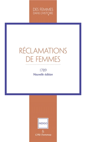 Réclamations de femmes : 1789