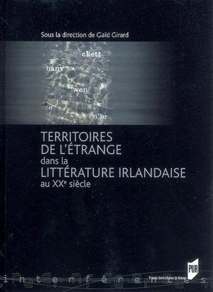 Territoires de l'étrange dans la littérature irlandaise au XXe siècle