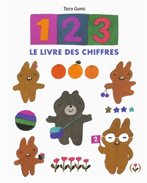 1, 2, 3 : le livre des chiffres - Tarô Gomi