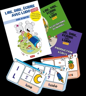 Lire, dire, écrire avec Ludo : guide du maître - Sandrine Wendling