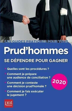 Prud'hommes : se défendre pour gagner : 2020 - Brigitte Vert