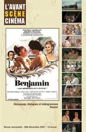 Avant-scène cinéma (L'), n° 688. Benjamin, les mémoires d'un puceau, un film réalisé par Michel Deville : découpage, dialogues et vidéogrammes - Michel Deville