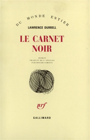 Le carnet noir - Lawrence Durrell