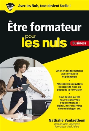 Etre formateur pour les nuls - Nathalie Vanlaethem