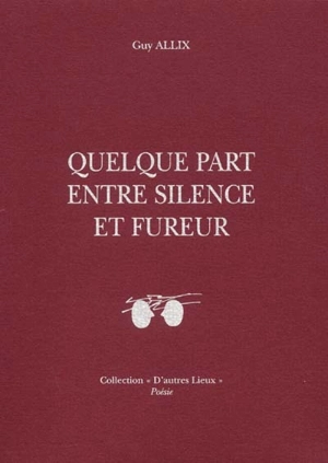 Quelque part entre silence et fureur - Guy Allix