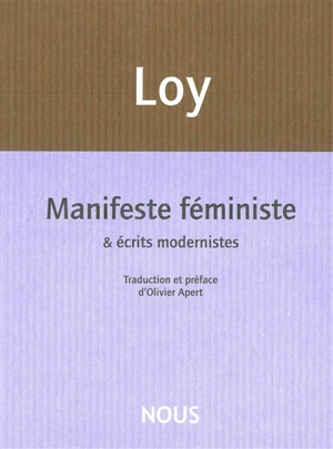 Manifeste féministe & écrits modernistes - Mina Loy