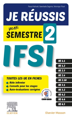 IFSI, je réussis mon semestre 2 - Pascal Hallouët