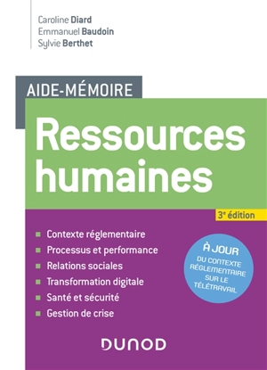 Ressources humaines - Caroline Diard