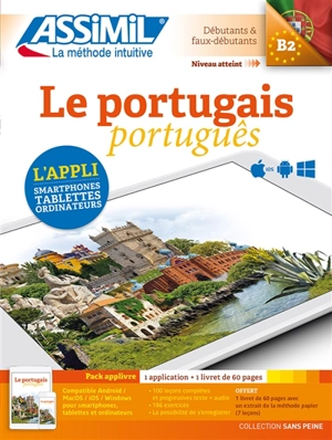 Le portugais : débutants & faux débutants, niveau atteint B2 : pack applivre - José-Luis de Luna