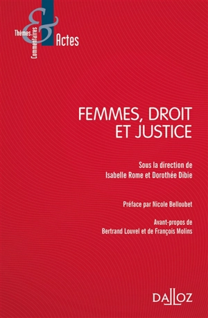 Femmes, droit et justice