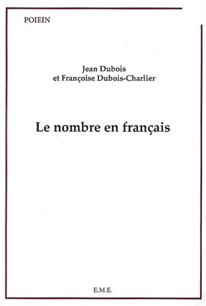 Le nombre en français - Jean Dubois