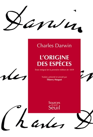 L'origine des espèces : texte intégral de la première édition de 1859 - Charles Darwin