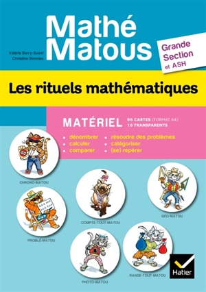 Les rituels mathématiques : matériel : grande section et ASH - Valérie Barry