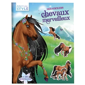 Chevaux merveilleux : mes stickers - Christine Alcouffe