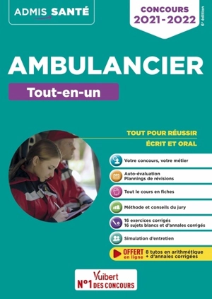 Ambulancier : tout-en-un : concours 2021-2022 - Marion Gauthier