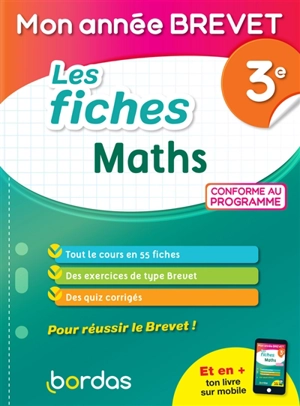 Les fiches maths 3e - Yann Gélébart