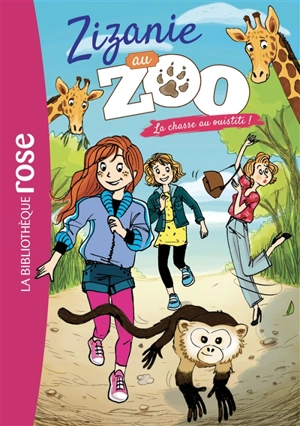 Zizanie au zoo. Vol. 4. La chasse au ouistiti ! - Cécile Alix