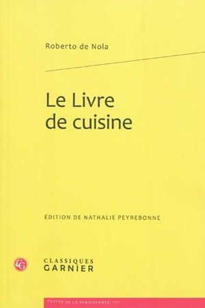 Le livre de cuisine - Rupert de Nola