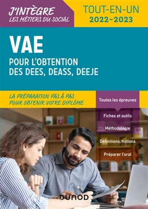 VAE pour l'obtention des DEES, DEASS, DEEJE : tout-en-un 2022-2023 - Daniela Lévy