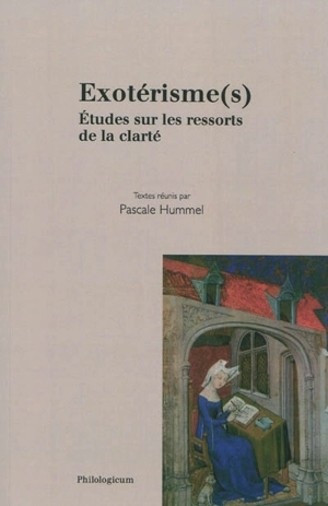 Exotérisme(s) : études sur les ressorts de la clarté