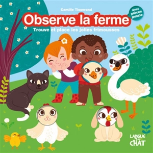 Observe la ferme : trouve et place les jolies frimousses - Camille Tisserand