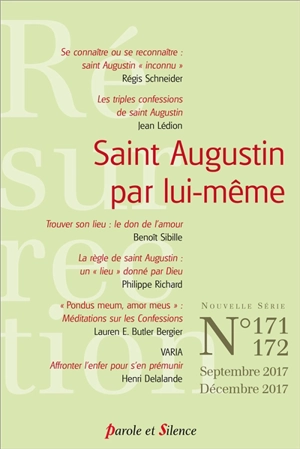 Résurrection, n° 171-172. Saint Augustin par lui-même