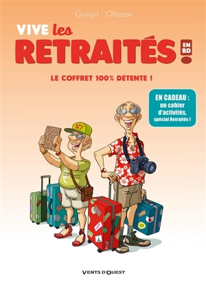 Vive les retraités en BD ! : le coffret 100 % détente ! - Jacky Goupil