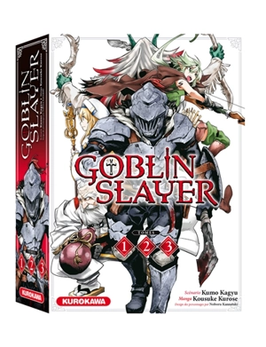 Coffret Goblin Slayer : tomes 1, 2, 3 - Kumo Kagyu