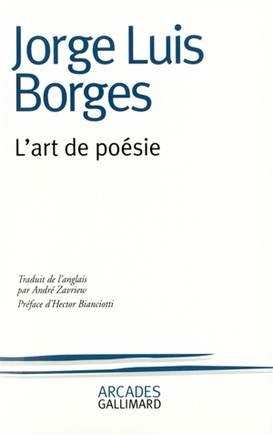 L'art de poésie - Jorge Luis Borges