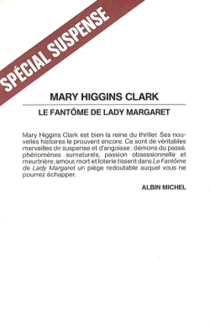 Le fantôme de Lady Margaret - Mary Higgins Clark