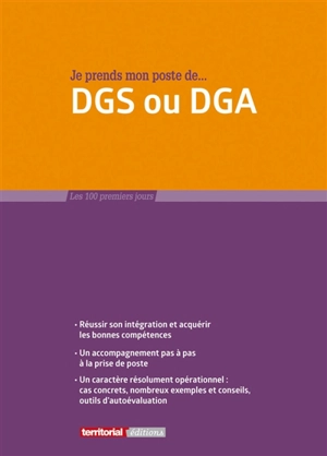 Je prends mon poste de... DGS ou DGA - Fabrice Anguenot