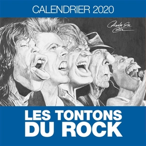 Les tontons du rock : calendrier 2020 - Charles Da Costa